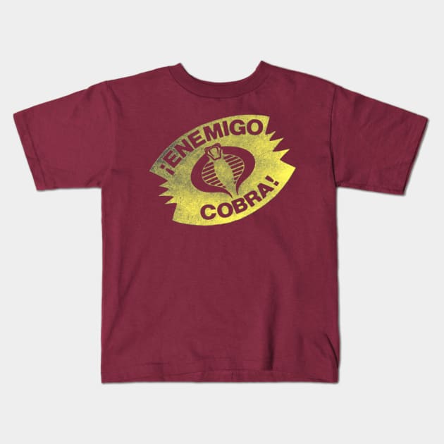 Cobra the ENEMY Kids T-Shirt by bigbot